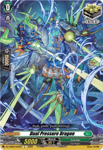 Dual Pressure Dragon (DZ-SS08/050EN), DZ-SS08: Festival Booster 2025 — Vanguard card price