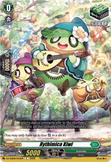 Rythimica Kiwi (DZ-SS08/053EN), DZ-SS08: Festival Booster 2025 — Vanguard card price