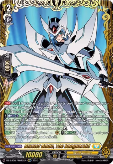 Blaster Blade, The Vanguard!!! (FFR) (DZ-SS08/FFR12EN) — card price