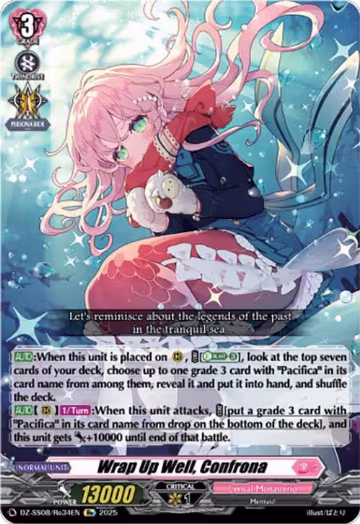 Wrap Up Well, Confrona (DZ-SS08/Re34EN), DZ-SS08: Festival Booster 2025 — Vanguard card price