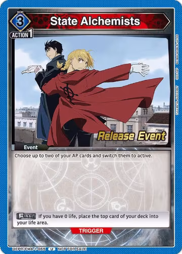 State Alchemists (UEPR/FMA-1-065) — card price
