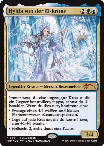 Hylda of the Icy Crown (German) (1), Unique and Miscellaneous Promos — Magic card price