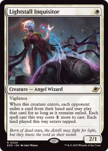 Lightstall Inquisitor (24), Edge of Eternities — Magic card price