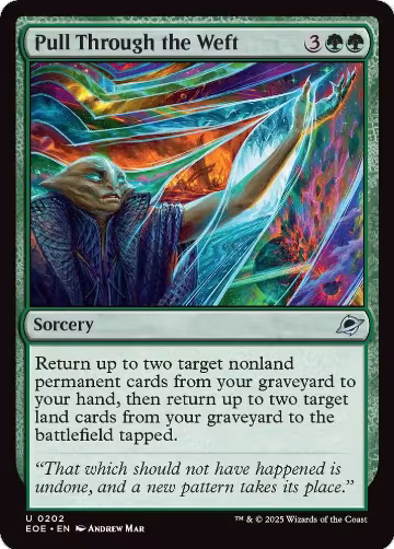 Pull Through the Weft (202), Edge of Eternities — Magic card price