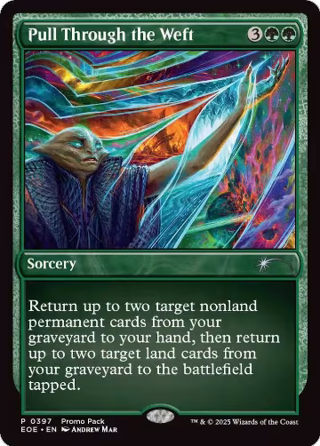 Pull Through the Weft (397), Promo Pack: Edge of Eternities — Magic card price