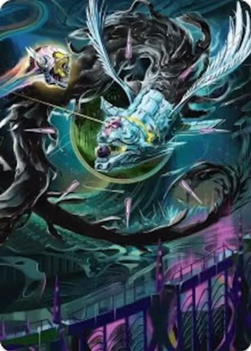 Quantum Riddler Art Card (39), Art Series: Edge of Eternities — Magic card price