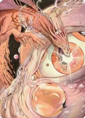 Nova Hellkite Art Card (40/54) (40), Art Series: Edge of Eternities — Magic card price