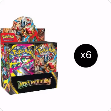 Mega Evolution Booster Box Case, Mega Evolution — Pokémon sealed product price