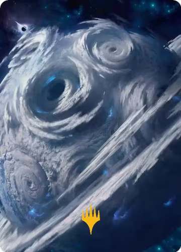 Uthros, Titanic Godcore Art Card (Gold-Stamped Planeswalker Symbol) (34), Art Series: Edge of Eternities — Magic card price