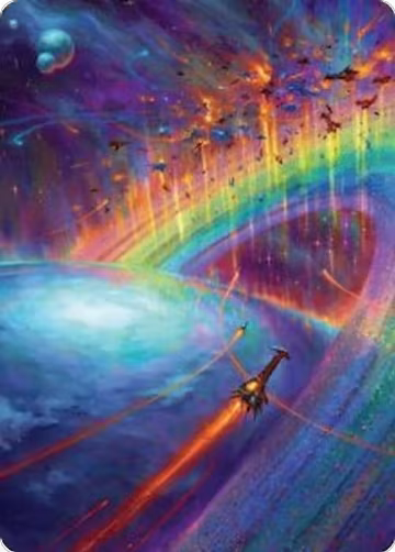 Cascading Cataracts Art Card (43/54) (43), Art Series: Edge of Eternities — Magic card price