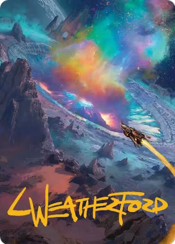 Meteor Crater Art Card (Gold-Stamped Signature) (45), Art Series: Edge of Eternities — Magic card price