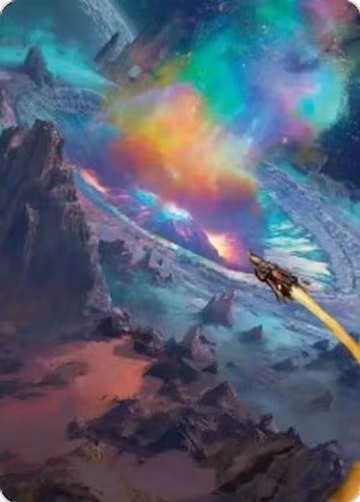 Meteor Crater Art Card (45), Art Series: Edge of Eternities — Magic card price