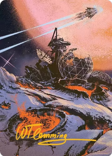 Petrified Field Art Card (Gold-Stamped Signature) (52), Art Series: Edge of Eternities — Magic card price