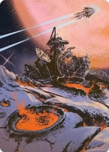 Petrified Field Art Card (52), Art Series: Edge of Eternities — Magic card price