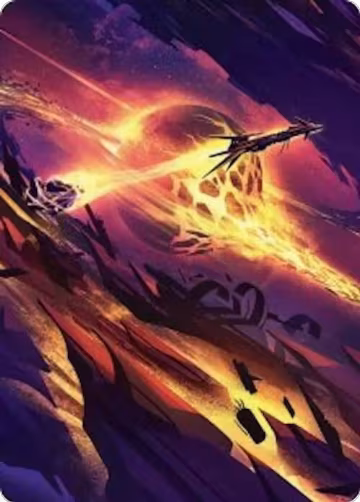 Scavenger Grounds Art Card (53/54) (53), Art Series: Edge of Eternities — Magic card price