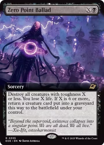 Zero Point Ballad (Extended Art) (335), Edge of Eternities — Magic card price