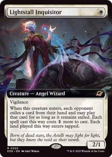 Lightstall Inquisitor (Extended Art) (320), Edge of Eternities — Magic card price