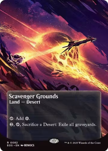 Scavenger Grounds (0082) (Borderless) (82), Edge of Eternities: Stellar Sights — Magic card price