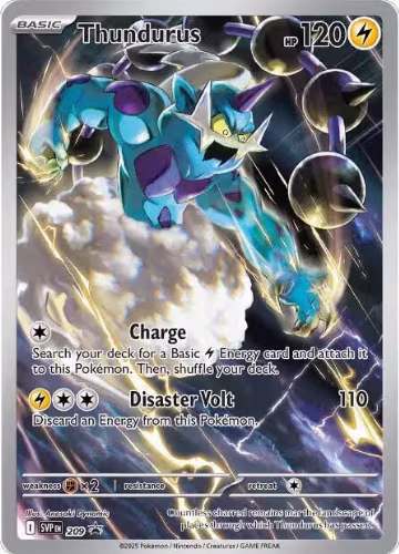 Thundurus - 209 (209), Scarlet & Violet Promo Cards — Pokémon card price