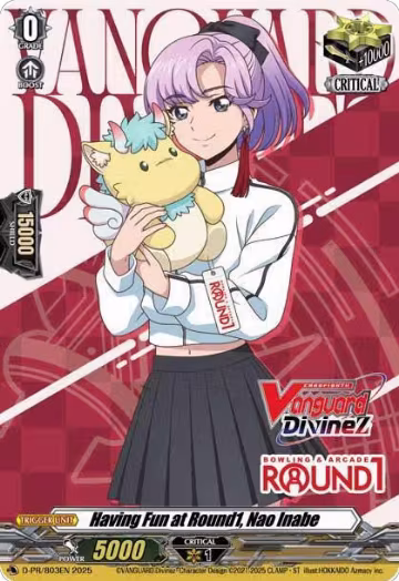 Having Fun at Round1, Nao Inabe (D-PR/803EN), D Promo Cards — Vanguard card price