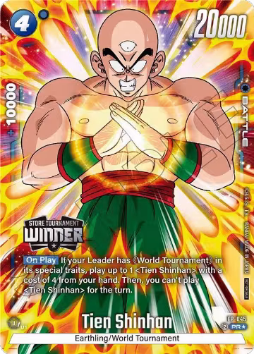 Tien Shinhan - FP-045 (Tournament Pack -Winner- 07) (FP-045), Tournament and Championship Promos — DB Fusion card price
