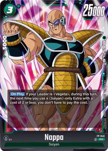 Nappa - FP-046 (Tournament Pack 07) (FP-046), Tournament and Championship Promos — DB Fusion card price