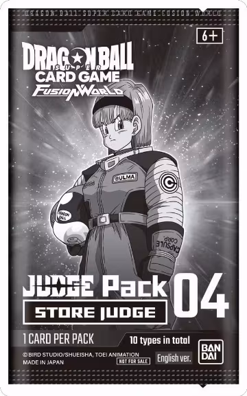 Judge Pack (Store Judge) 04, Tournament and Championship Promos — DB Fusion sealed product price