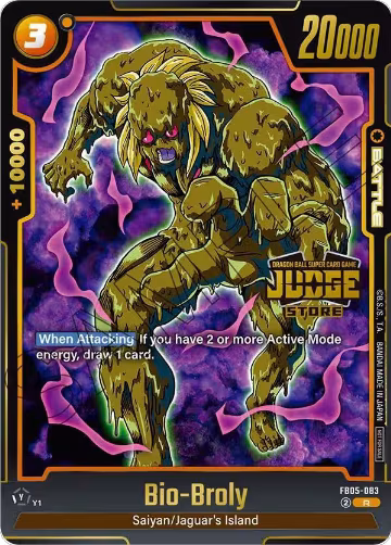 Bio-Broly (Judge Pack (Store Judge) 04) (FB05-083), Tournament and Championship Promos — DB Fusion card price