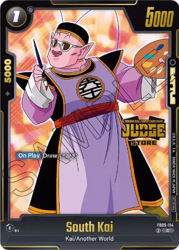 South Kai (Judge Pack (Store Judge) 04) (FB05-114), Tournament and Championship Promos — DB Fusion card price