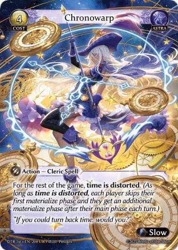 Chronowarp (200), Distorted Reflections — Grand Archive card price