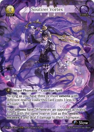 Soutirer Vortex (220), Distorted Reflections — Grand Archive card price