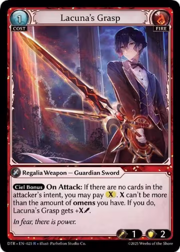 Lacuna's Grasp (025), Distorted Reflections — Grand Archive card price
