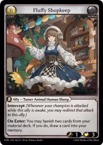 Fluffy Shopkeep (064), Distorted Reflections — Grand Archive card price