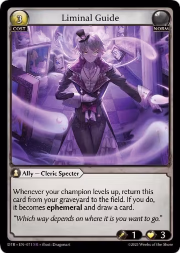 Liminal Guide (071), Distorted Reflections — Grand Archive card price