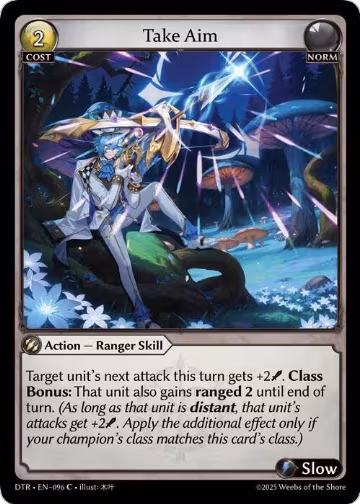 Take Aim (096), Distorted Reflections — Grand Archive card price