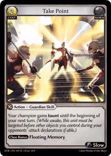Take Point (097), Distorted Reflections — Grand Archive card price