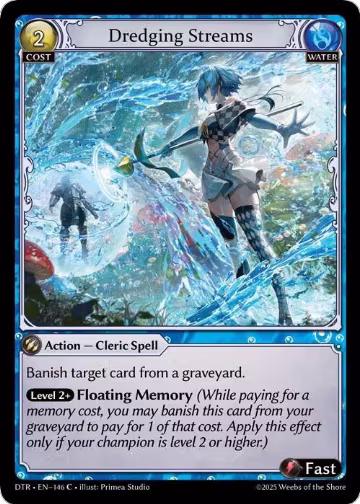 Dredging Streams (146), Distorted Reflections — Grand Archive card price