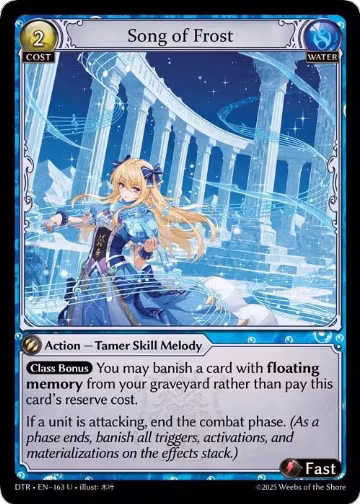 Song of Frost (163), Distorted Reflections — Grand Archive card price