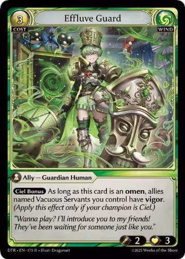 Effluve Guard (175), Distorted Reflections — Grand Archive card price