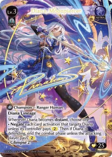Diana, Moonpiercer (CSR) (8) — card price