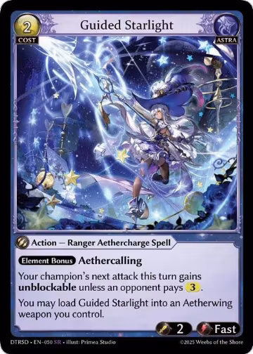 Guided Starlight (50) — card price