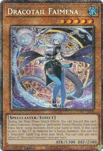 Dracotail Faimena (Starlight Rare) (JUSH-EN002), Justice Hunters — Yu-Gi-Oh! card price