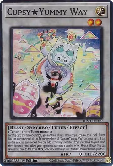 CupsyYummy Way (Super Rare) (JUSH-EN019), Justice Hunters — Yu-Gi-Oh! card price