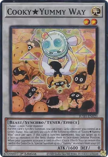 CookyYummy Way (Super Rare) (JUSH-EN020), Justice Hunters — Yu-Gi-Oh! card price