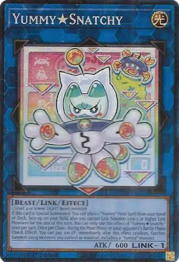 YummySnatchy (CR) (JUSH-EN022), Justice Hunters — Yu-Gi-Oh! card price