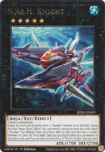 N.As.H. Knight (JUSH-EN059), Justice Hunters — Yu-Gi-Oh! card price