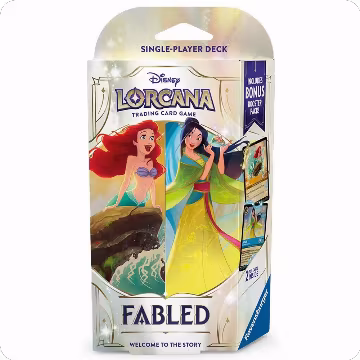 Disney Lorcana: Fabled Starter Deck (Amber & Sapphire), Fabled — Lorcana card price