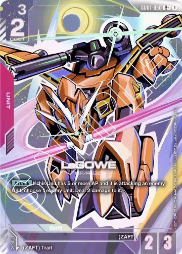 LaGOWE (R+) (GD01-050), Newtype Rising — Gundam card price