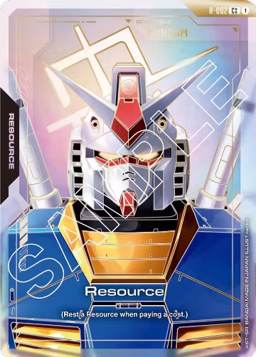 Resource (R-002) (C++) (R-002), Newtype Rising — Gundam card price