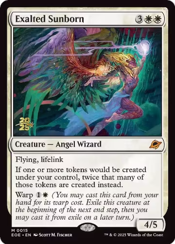 Exalted Sunborn (15), Prerelease Cards — Magic card price